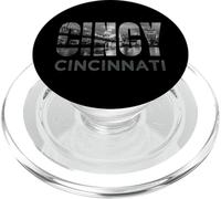 Cincy Downtown Cincinnati Ohio Skyline Art Home City Gift PopSockets PopGrip for MagSafe