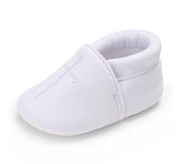 Cinda Baby Christening Shoes White 6-12 Months