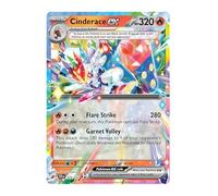 Cinderace ex 028/142 Ultra Rare Pokemon Card | Rare Pokémon Cards | Pokémon EX | Stellar Crown | Pokemon Scarlet and Violet | Titan Cards Authenticated