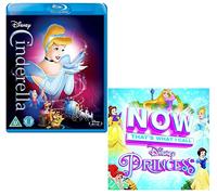 Cinderella (Animated) - Disney Princesses (CD) - Walt Disney Movie an CD Bundling - Blu-ray and CD