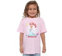 Cinderella Birthday Princess Girls T Shirt, Pink, 7-8 Years