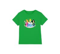 Cinderella Christmas Dreams, Aurora, Kids T-Shirt Dark Green | Size: 3-4 Years Cinderella Dark Green 3-4 Years