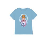 Cinderella Christmas Wishes Kids T-Shirt Light Blue | Size: 3-4 Years Cinderella Light Blue 3-4 Years