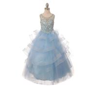 Cinderella Couture Princess Sienna Gown - Blue - 14 years