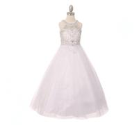 Cinderella Couture Princess Verity Gown - White - 8 years