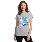 Vanilla Underground Disney Womens Grey Disney Princess Short Sleeved T-Shirt (Medium)