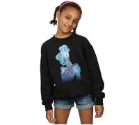 Cinderella Filled Silhouette Sweatshirt Disney Princess Black 9 Years