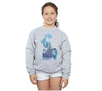 Cinderella Filled Silhouette Sweatshirt Disney Princess Grey 9 Years