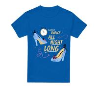 Cinderella Glass Slippers, I Could Dance All Night Long T-Shirt Royal | Size: 2XL Cinderella Royal 2XL