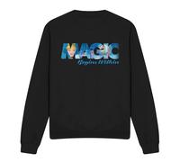 Cinderella Magic Begins Within Sweatshirt Black Cinderella Black M