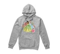 Cinderella Princess Tiana & In The Garden Hoodie Light Grey | Size: Large Cinderella Light Grey L