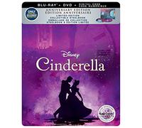Cinderella The Signature Collection Limited Edition Steelbook Blu Ray + DVD + Digital