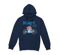 Cinderella With Pumpkin Coach. Dream It, Then Do It Hoodie Navy | Size: Small Cinderella Navy S