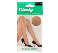 Cindy 15 Denier Sheer Ladies Tights - Paloma Mink - One Size