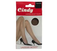 Cindy LARGE 20 Denier Ladder Resist Ladies Tights - Paloma Mink - 1 Pair