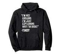 Cindy Quote Funny Birthday Custom Name Idea Engineer Pullover Hoodie
