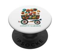 Cindy's Garden Gardening Plants Flowers Cindy PopSockets Adhesive PopGrip