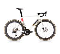 Cinelli Aeroscoop Ultegra Di2 50|65 Road Bike - White / 52cm / Medium