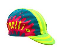 Cinelli Ana Benaroya Cycling Cap, Snake, One Size White