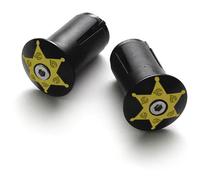 Cinelli Anodised Bar End Plugs Bicycle Handlebar Caps Bike Bar End Plugs