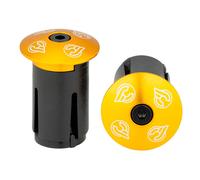 Cinelli Unisex's Bar End Expander Plugs, Gold, Universal