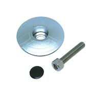 Cinelli Bicycle ThreadlessTop Cap Top Cap W/Bolt & Cap Silver