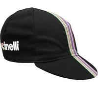 Cinelli Ciao Cycling Cap - Classic Italian Design, 100% Made in Italy, One-Size-Fits-All, Lightweight & Breathable Bike Cap