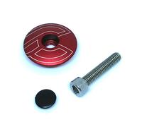 Cinelli Top Cap Stemma - One Size - Red