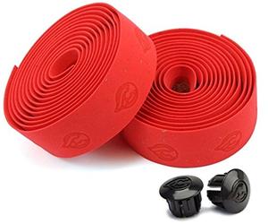 Cinelli Cork Bar Tape & Plugs - Red