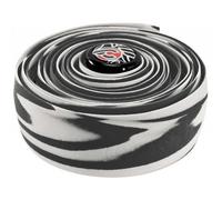 Cinelli Cork Zebra Handlebar Tape - Road Bike Drop Bar Tape Black White