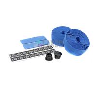 Cinelli Gel Cork Handlebar Tape Natural Blue Road Race Track Drop Bar Bike