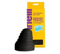 Cinelli Gravel Travel Suede Gel Handlebar Tape One Size Black