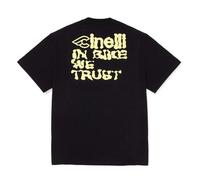Cinelli In Bike We Trust Short Sleeve T-shirt Black S Men S Black