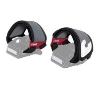 Cinelli Kink Toe Straps, Black and Fully Reflective, Universal