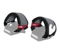 Cinelli Kink Toe Straps, Black and Fully Reflective, Universal