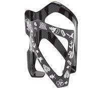 Cinelli Mike Giant Carbon Bottle Cage - Black/White