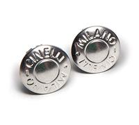 Cinelli Milano Anodized Bar End Plugs Pair, Silver, One Size