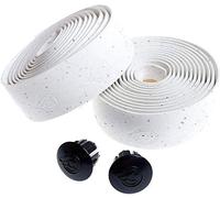 Cinelli Original Tape Cork Bar Tape & Plugs, White, One Size