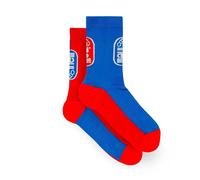 Cinelli Oval Socks - Red/blue (L-XL) Size: L-XL