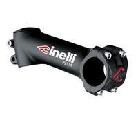Cinelli Pista Stem - 6061-T6 Forged Aluminium, 65° Track Angle, 31.8mm Clamp, 1-1/8” Steerer, Matte Black Anodized Finish, 4-Bolt Faceplate - High-Performance Track Cycling Stem