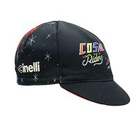Cinelli Sergio Mora Cosmic Riders Cycling Cap, Black, One Size