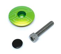 Cinelli Stemma Top Cap, One Size, Green