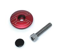 Cinelli Stemma Top Cap, Red, One Size