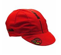 Cinelli Supercorsa Cycling Cap, Ferrari Red, One Size