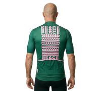 Cinelli Tempo Mesh Short Sleeve Jersey L Green Peace