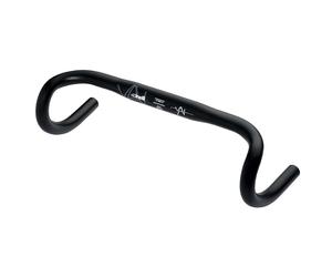Cinelli Vai Shallow Road Bike Handlebars Aluminium 31.8mm Black - 40/42/44cm