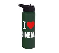 Cinema for Movie and Film Lovers Stainless Steel Insulated Water Bottle