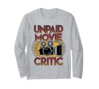Cinema Night Movie Critic Film Buff Long Sleeve T-Shirt