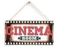 Cinema Room - Film Frame Home Theatre Sign. Gift for Dad, Kids, Man Cave, Den