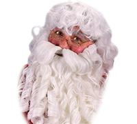 Cinema Secrets Deluxe Santa Wig Beard And Eyebrows Set